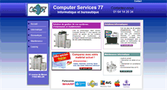 Desktop Screenshot of cs77.fr