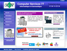Tablet Screenshot of cs77.fr